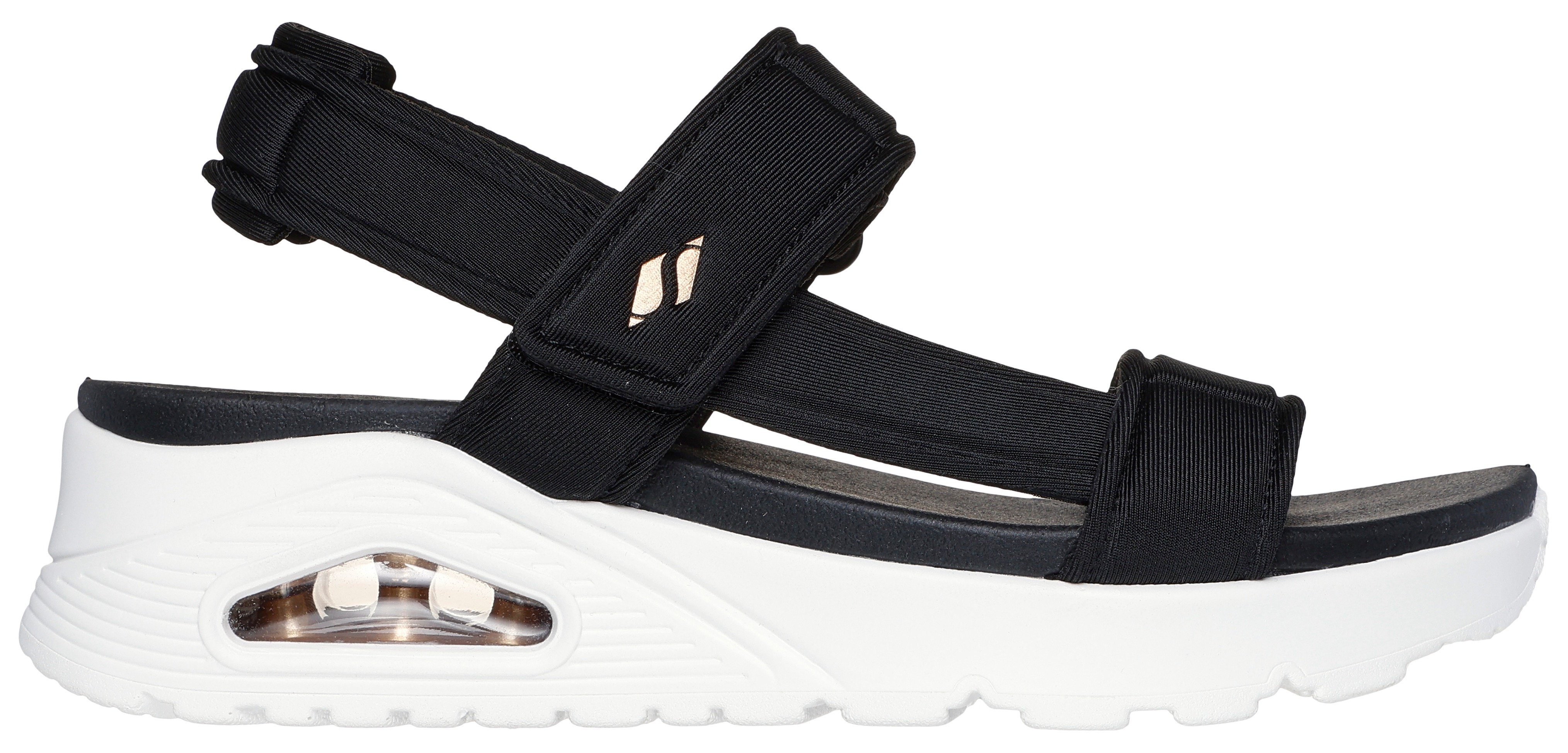 Skechers UNO Sandale Sommerschuh, Sandalette, Klettschuh mit SkechAir Luftkissensohle
