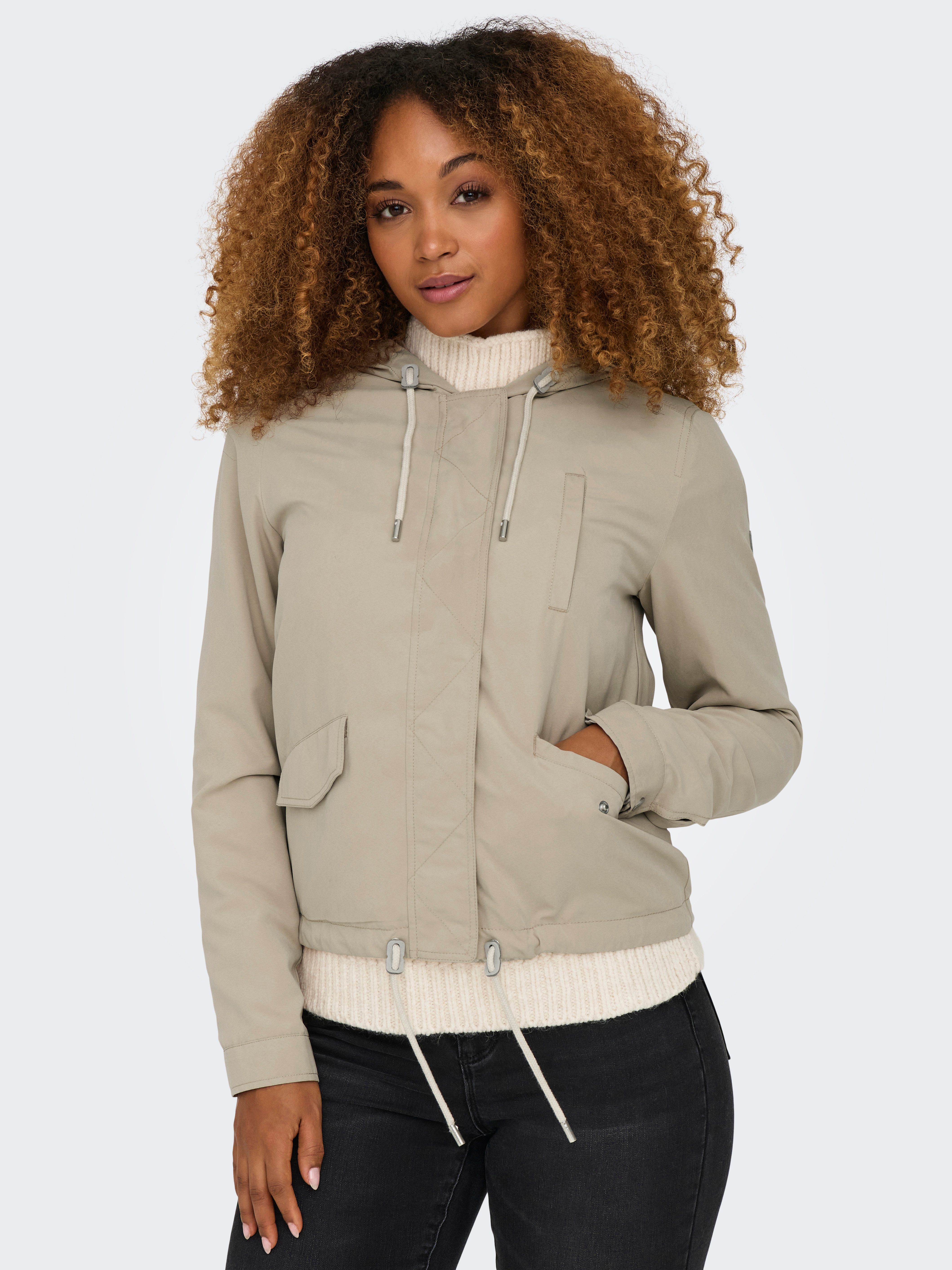 ONLY Parka ONLSKYLAR HOOD SPRING JACKET CC OTW mit günstig online kaufen