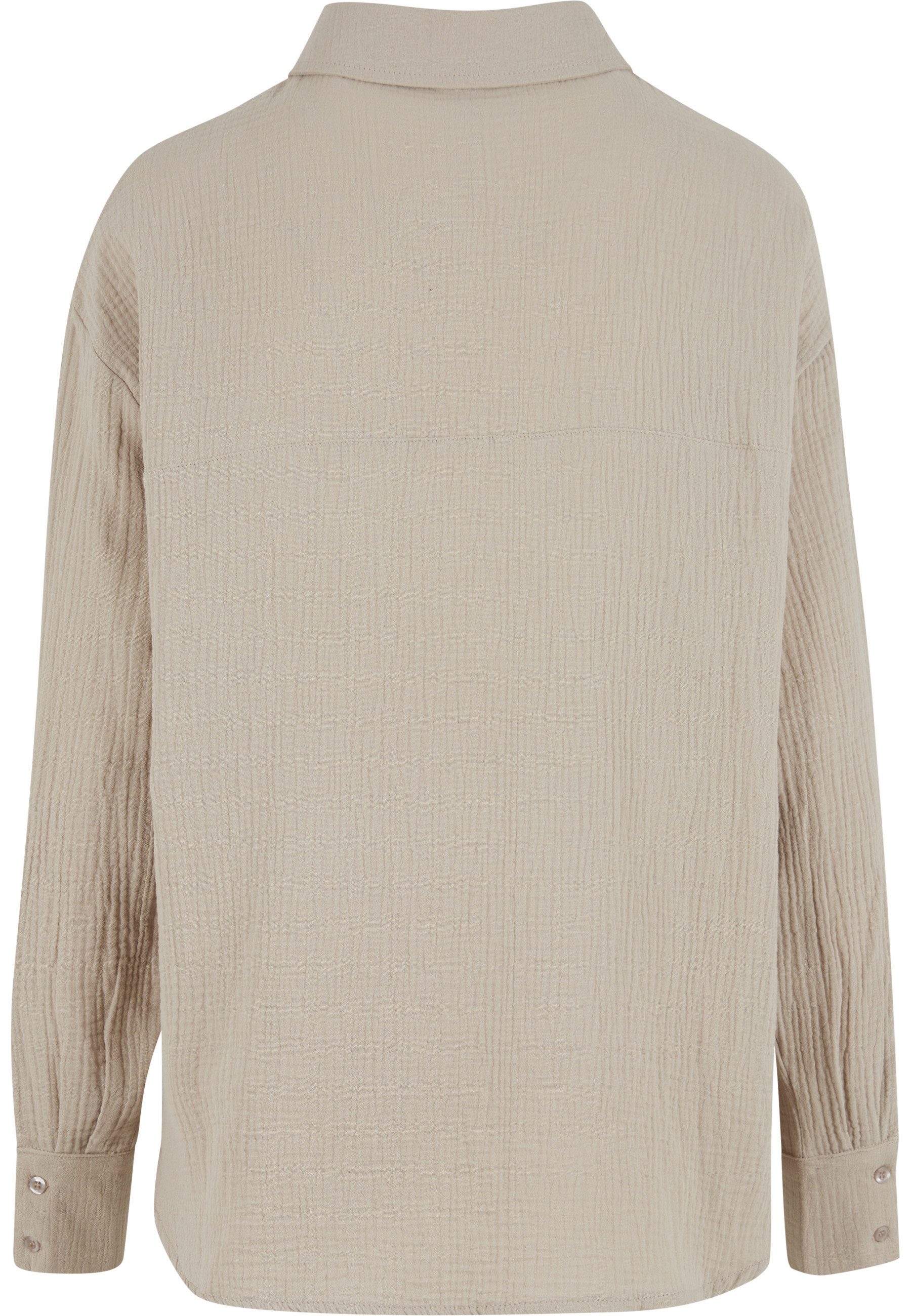 URBAN CLASSICS Klassische Bluse Urban Classics Ladies Oversized Musselin Bl günstig online kaufen