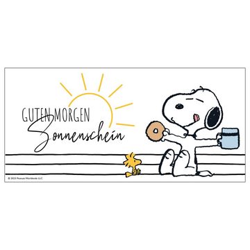 United Labels® Tasse The Peanuts Tasse Snoopy - Sonnenschein - 320 ml, Keramik