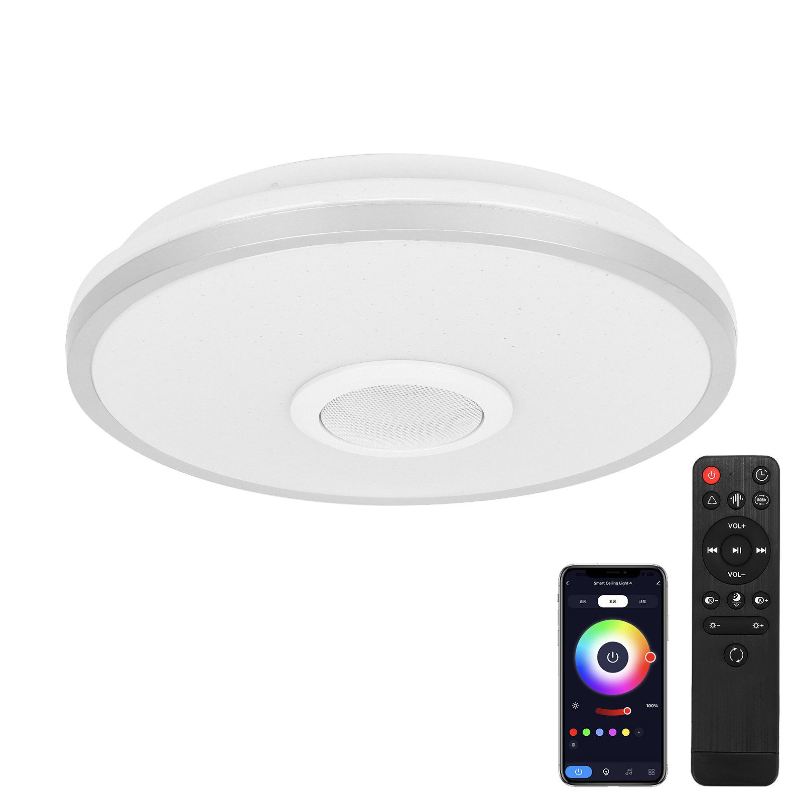 BlingBin LED Deckenleuchte Dimmbar mit Bluetooth günstig online kaufen