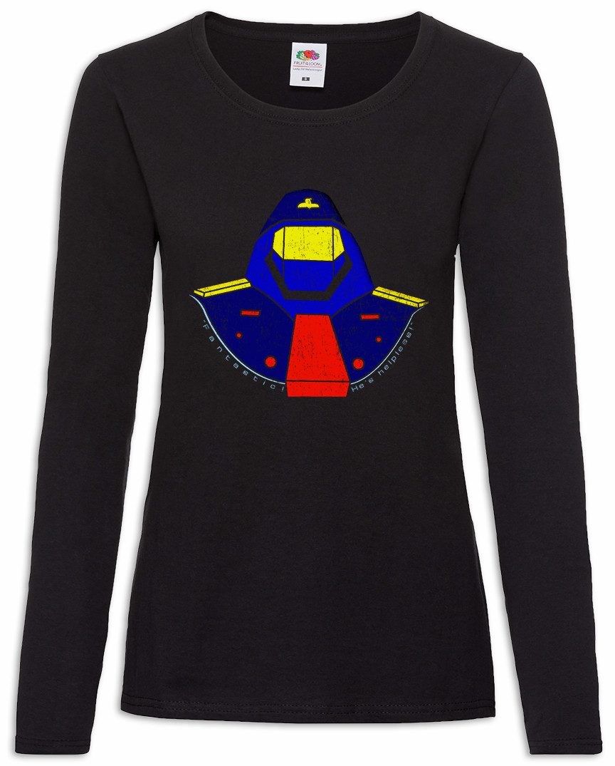 Urban Backwoods Langarmshirt Miles Mayhem Damen Langarmshirt M.A.S.K. Vemom Kult TV Series Retro (1-tlg) 80s Mask Cartoon Comic