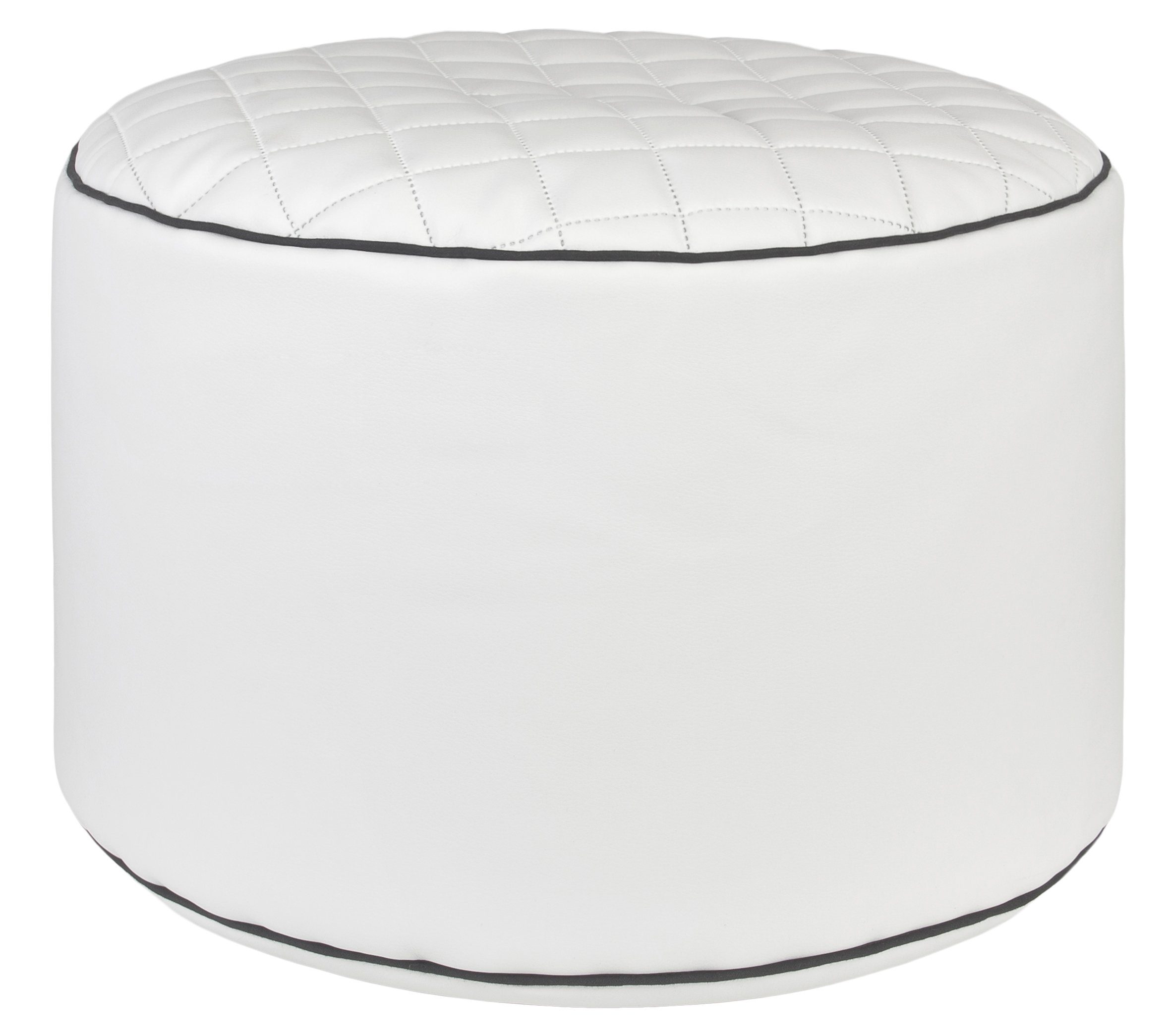 Magma Sitzsack Hocker 50x30cm Weiss