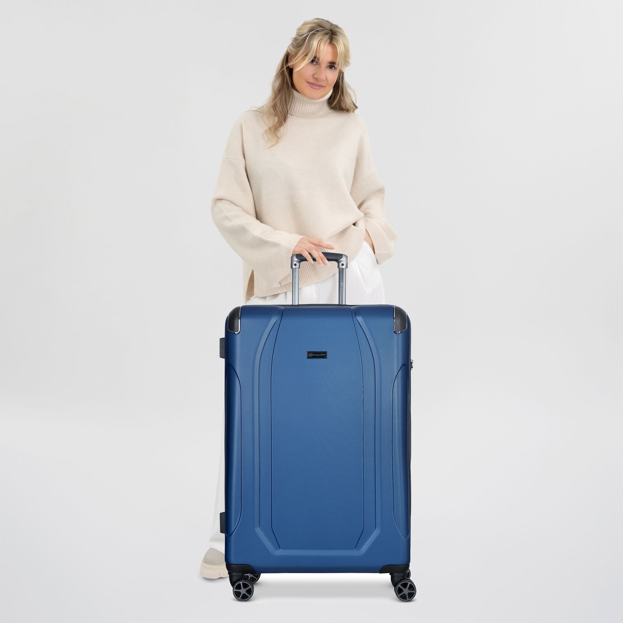 bugatti Hartschalen-Trolley Valencia, 4 Rollen, ABS