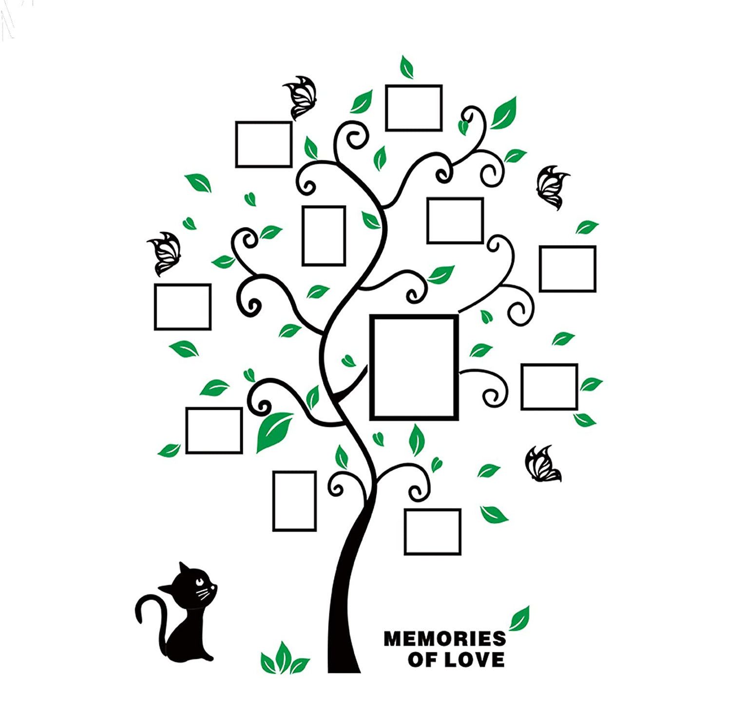 zggzerg 3D Wandpaneel Zggzerg 3D Wandaufkleber Baum Wandtattoo DIY Wandaufk günstig online kaufen