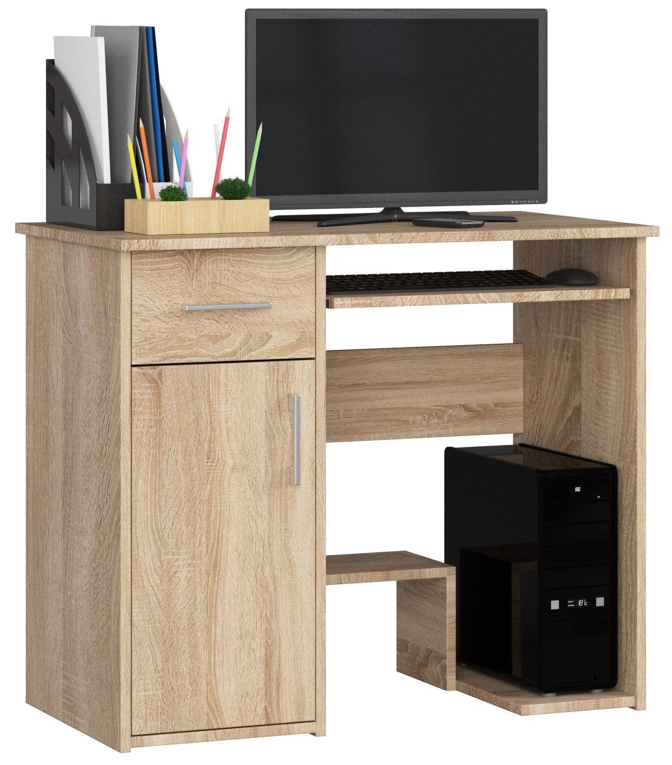 Raumhirsch Furniture Schreibtisch 90 cm Breite - Computertisch - Optimale A günstig online kaufen