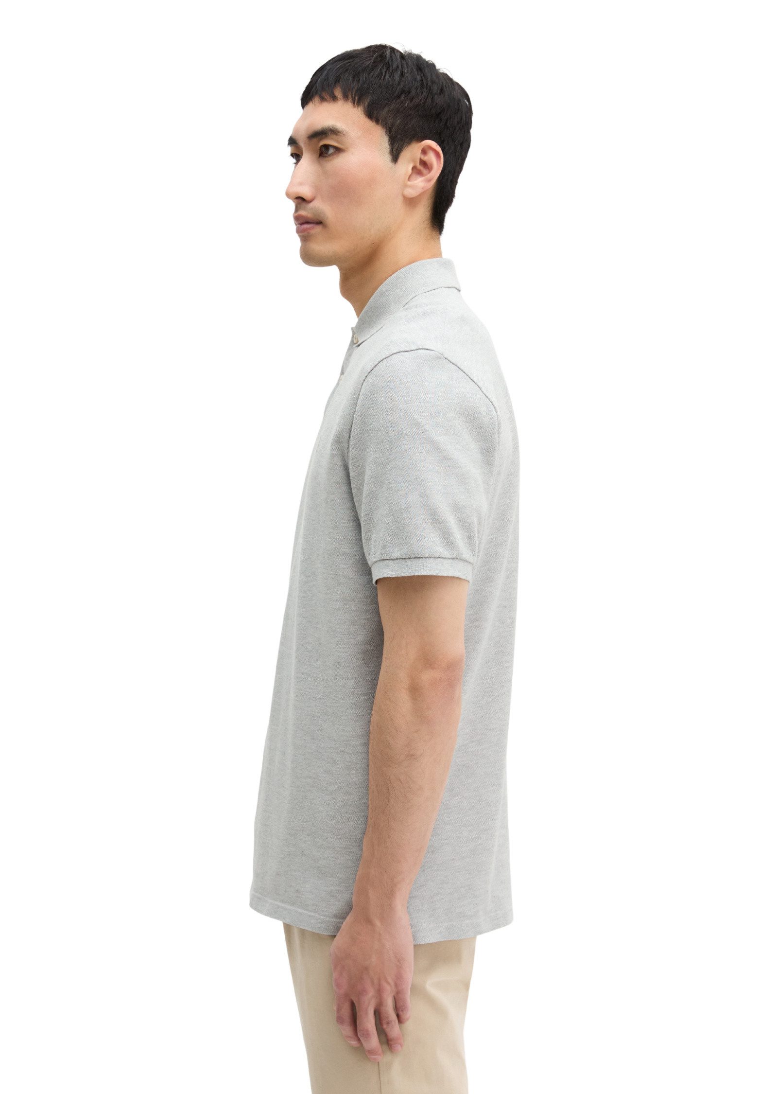 Marc O'Polo Poloshirt aus reiner Bio-Baumwolle