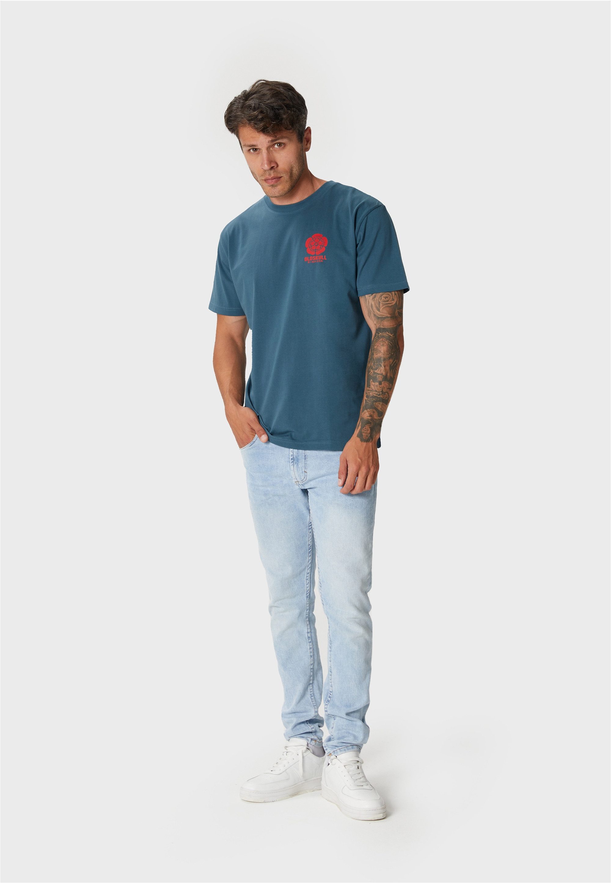 Oldskull T-Shirt Retro Japan Island (1-tlg) günstig online kaufen