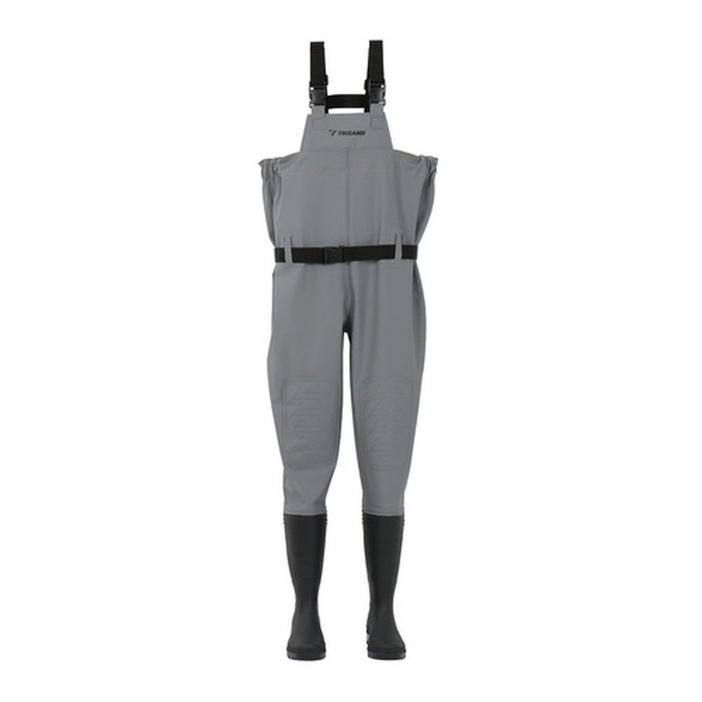 ISO TRADE Wathose Angelhose Gummihose Wat (Spar-Set, 1-tlg., robust) Elastische Bänder und verstellbare Hosenträger