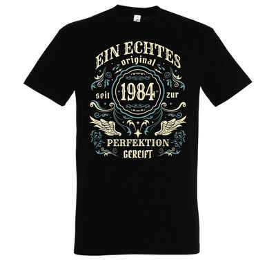 Youth Designz T-Shirt Original Seit 1984 Herren T-Shirt 40. Geburtstag 2024 mit lustigem Spruch zum Geburtstag