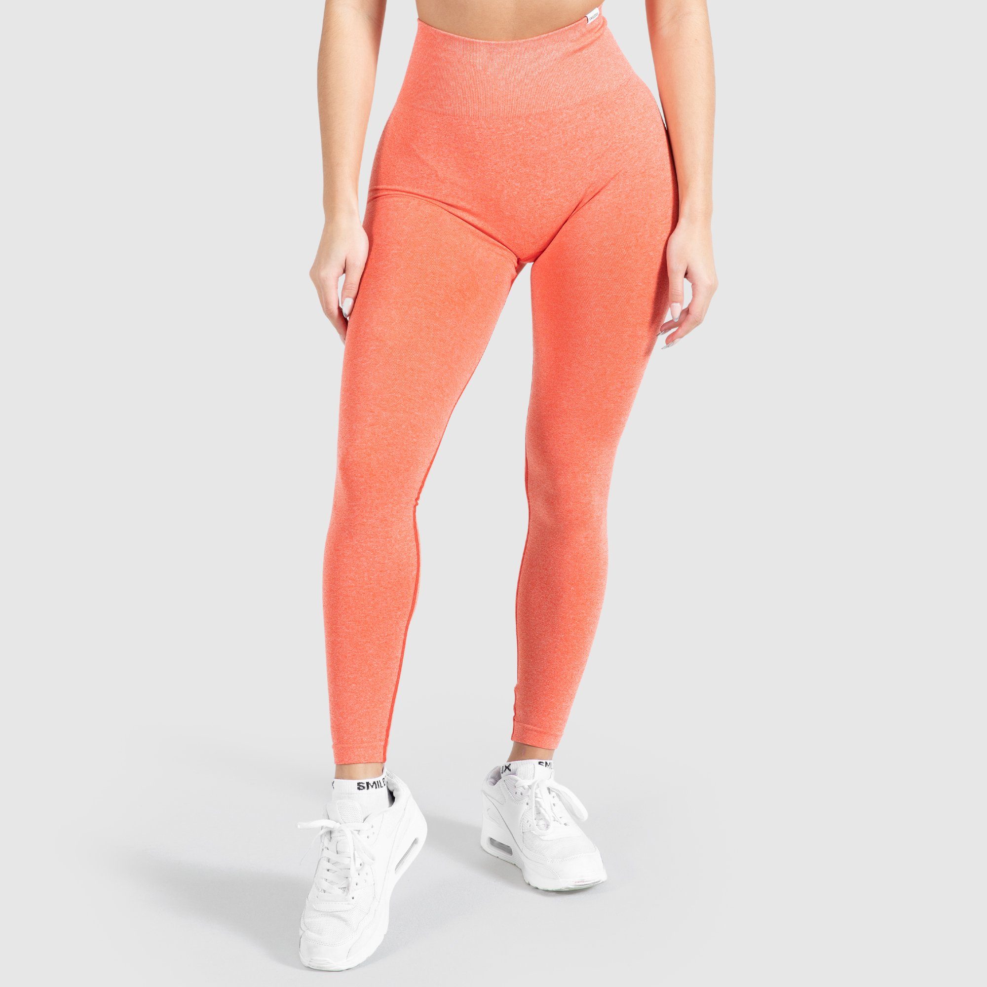 Smilodox Leggings Amaze Scrunch - Orange Melange