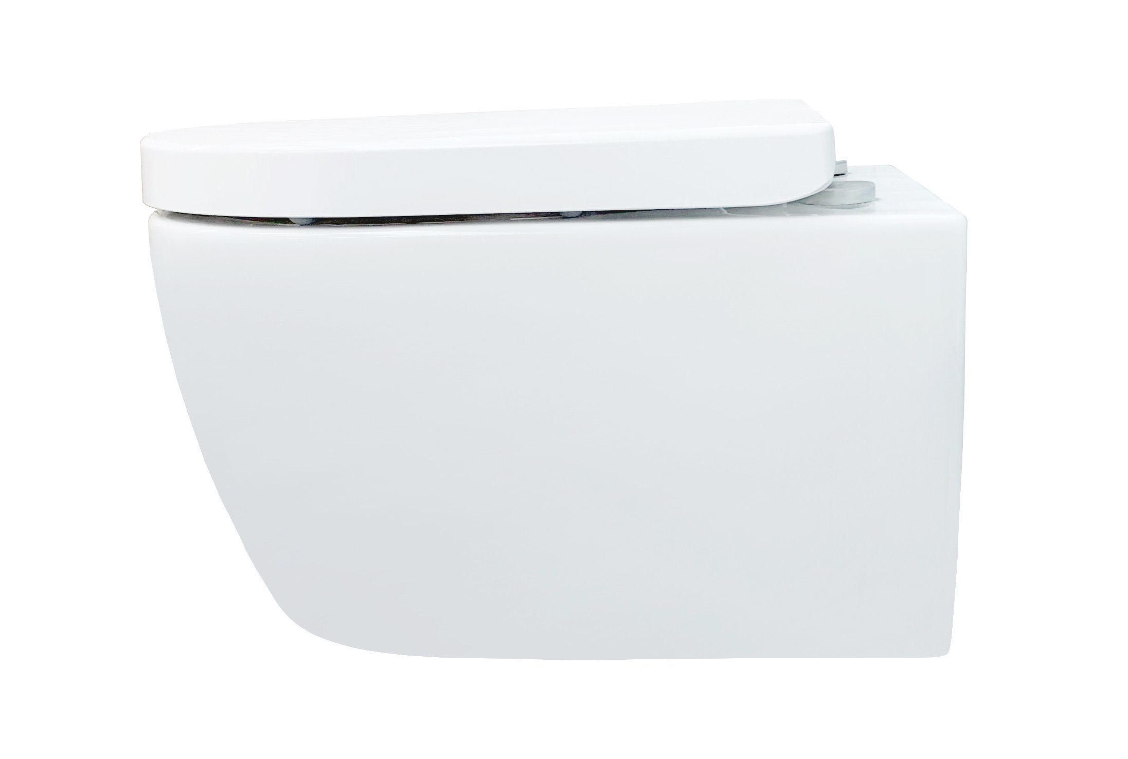 NEG Tiefspül-WC NEG Design Hänge-WC Uno11RL/RK randlos spritzfrei, Wandmontage