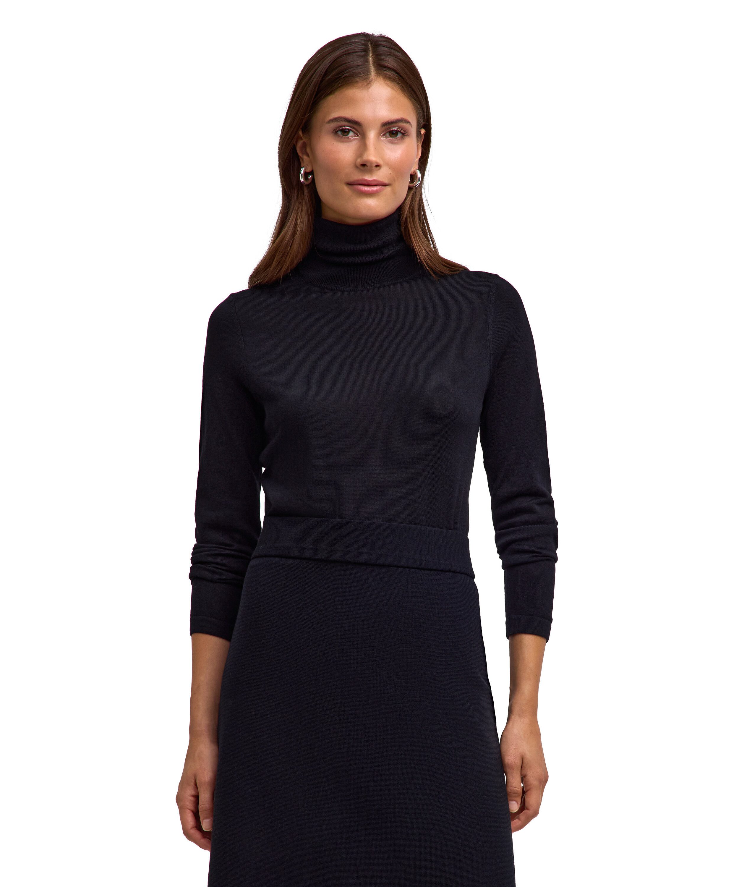 FALKE Strickpullover Pure Merino Wool Pullover (1-tlg)
