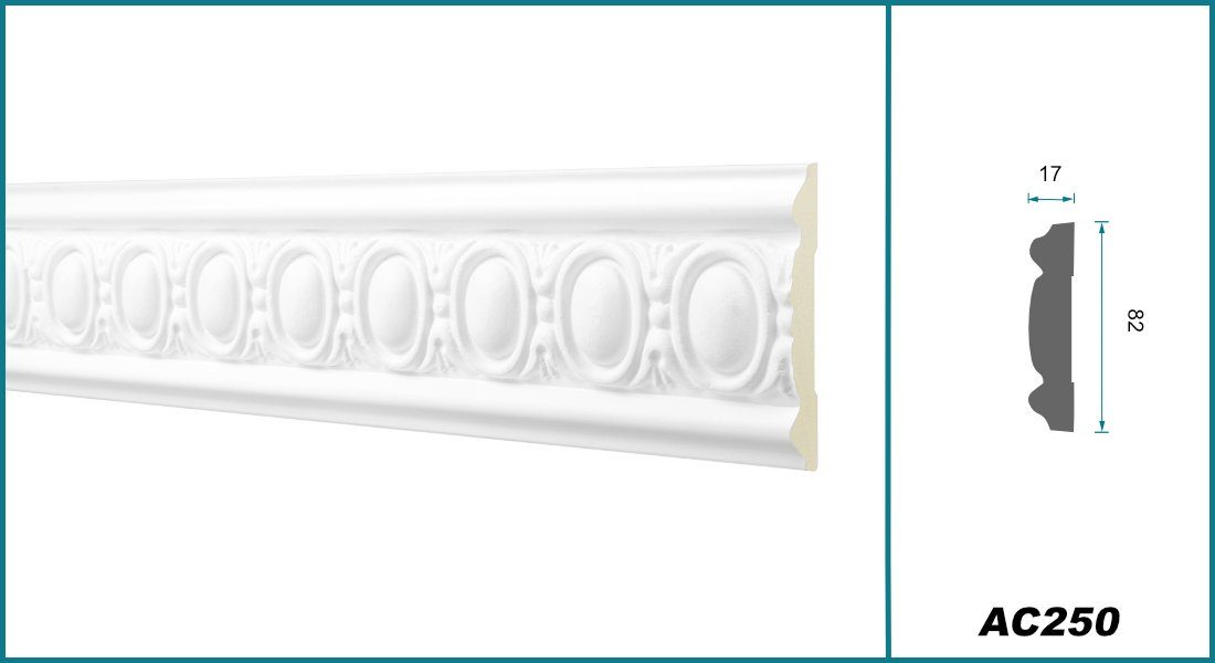 Hexim Perfect Stuckleiste AC 250, Flachprofile günstig online kaufen