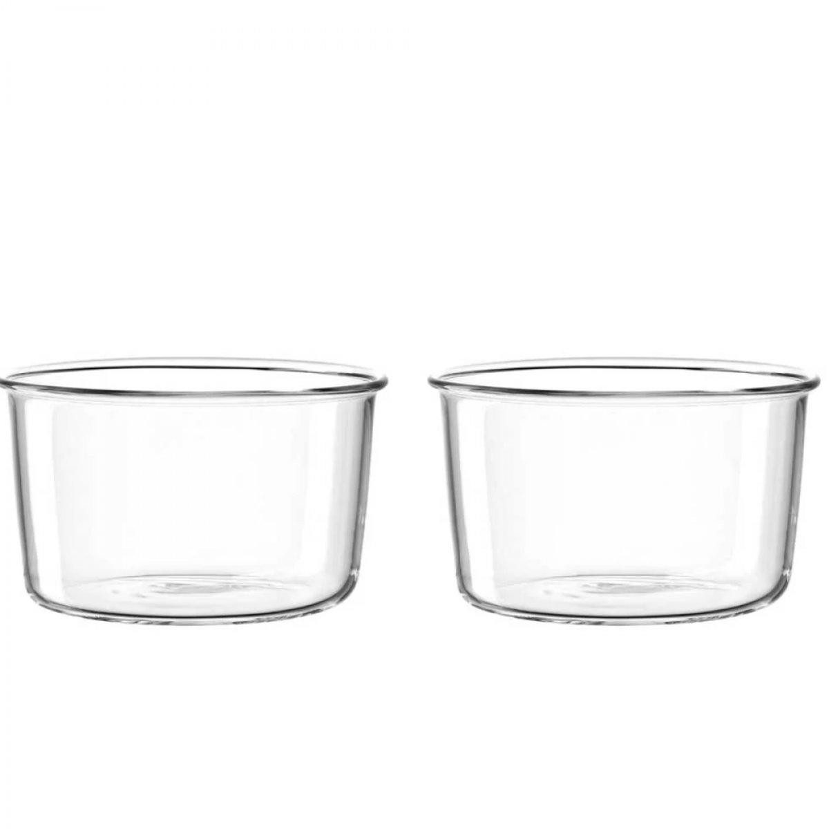 LEONARDO Schüssel Leonardo Schale Vetro (9,3x5,5cm)(2er Set)