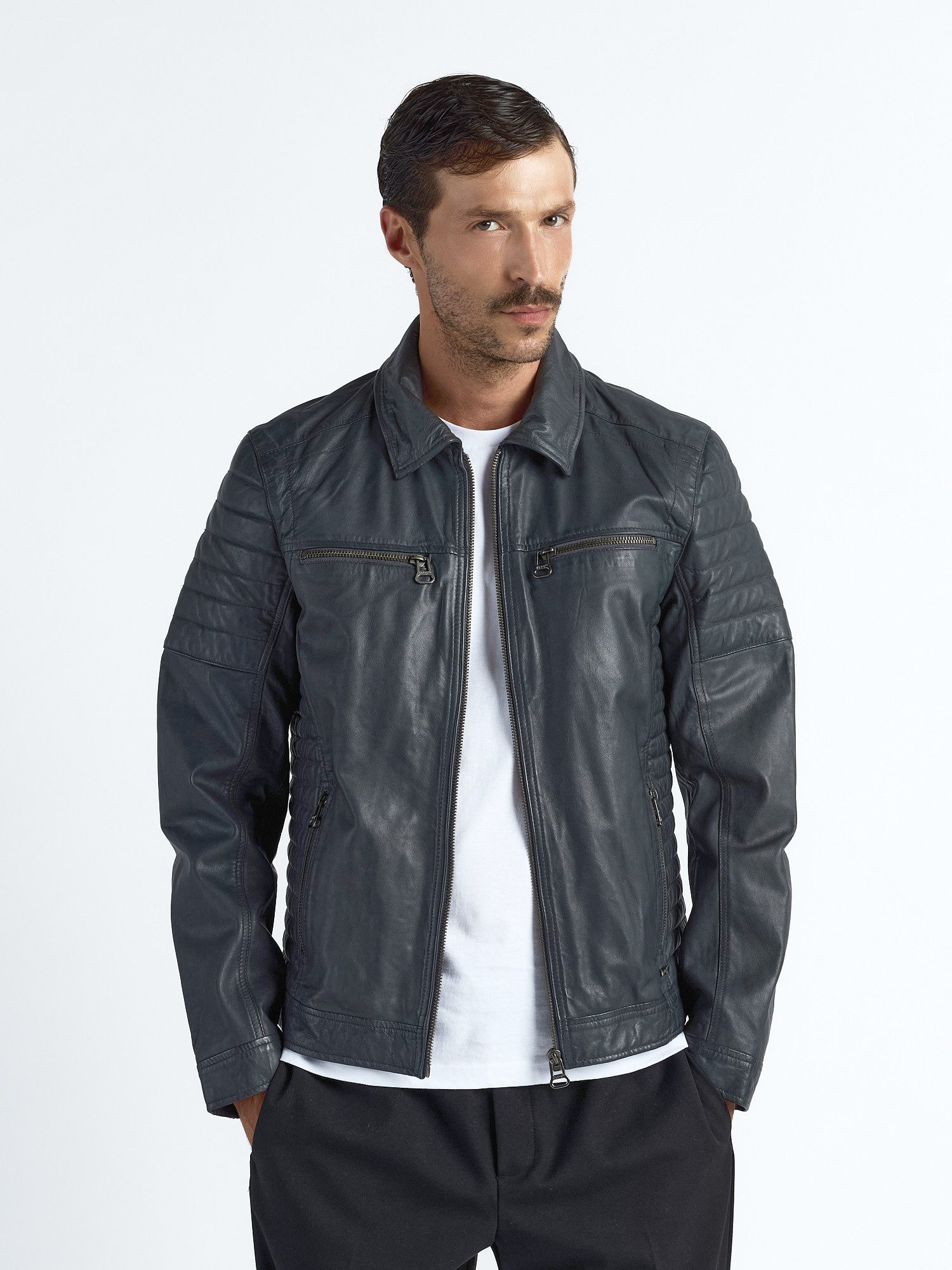 Lederjacke William