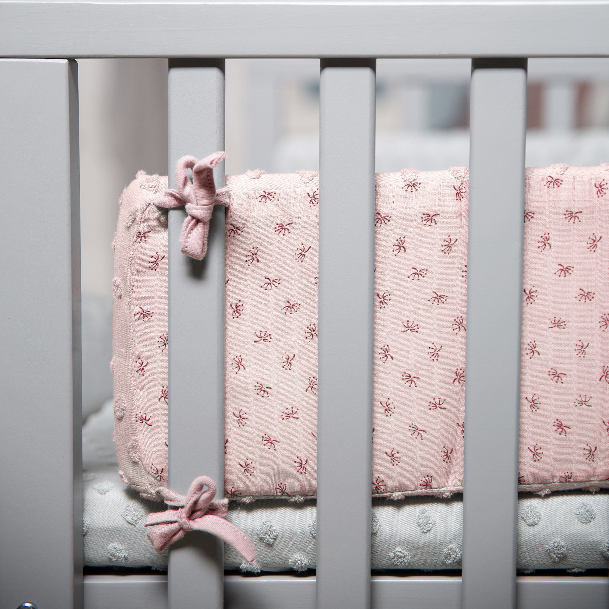 roba® Bettnestchen Lil Planet, rosa/mauve, GOTS made with organic materials, zertifiziert durch BCS 36081