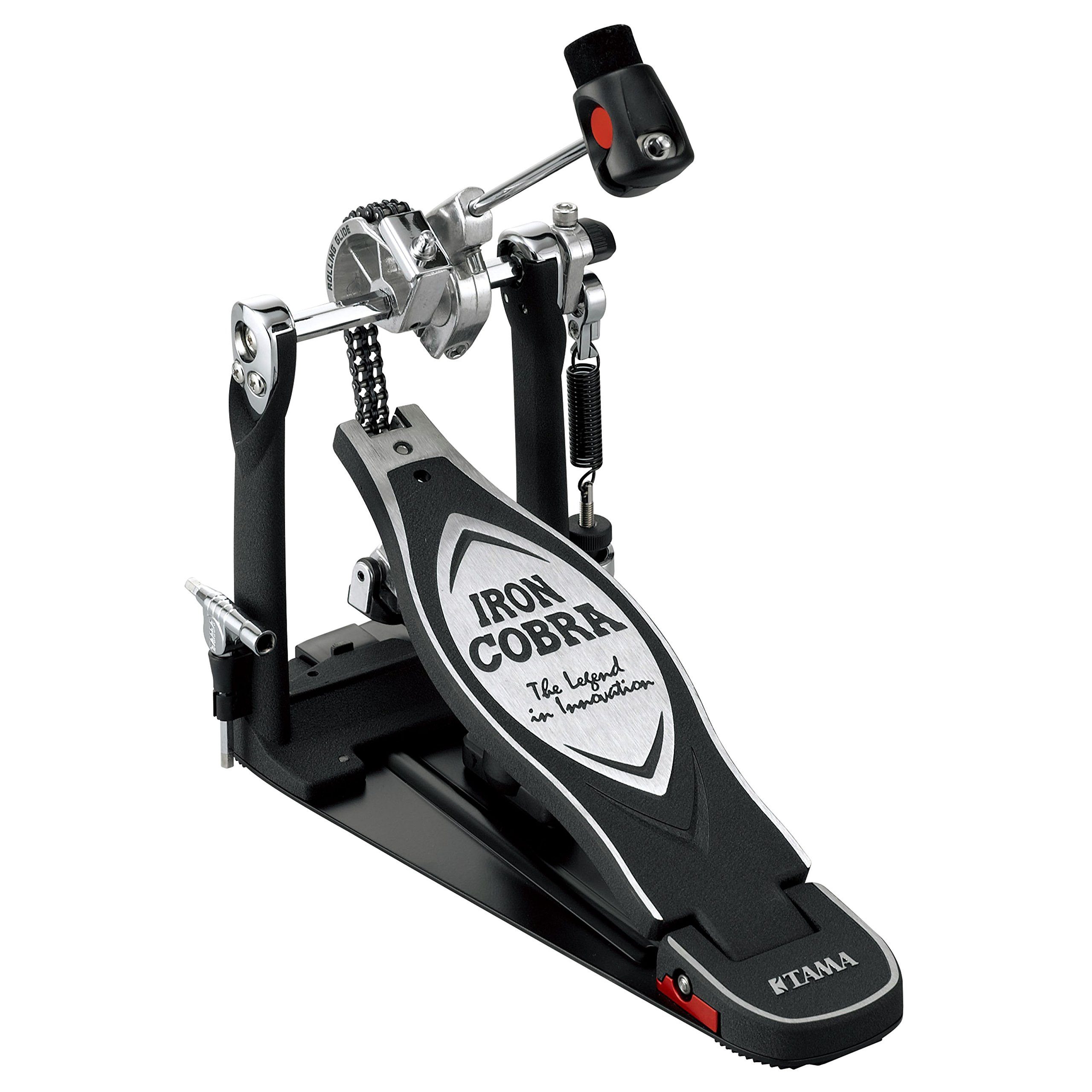 Tama Musikinstrumentenpedal, (Einzelpedal Iron Cobra HP900RN Rolling Glide, Hardware, Fußmaschinen), Einzelpedal Iron Cobra, HP900RN, Rolling Glide - Fußmaschine
