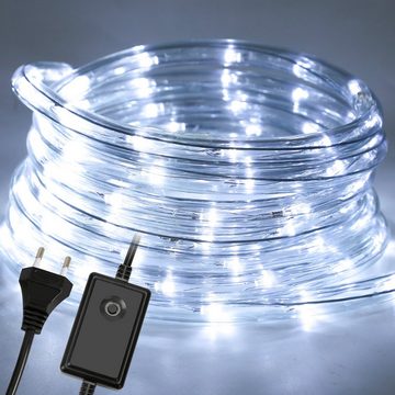 Randaco LED-Lichterschlauch 10m-50m LED Lichterschlauch Außen/Innen Lichtschlauch Lichterkette, Wasserdicht