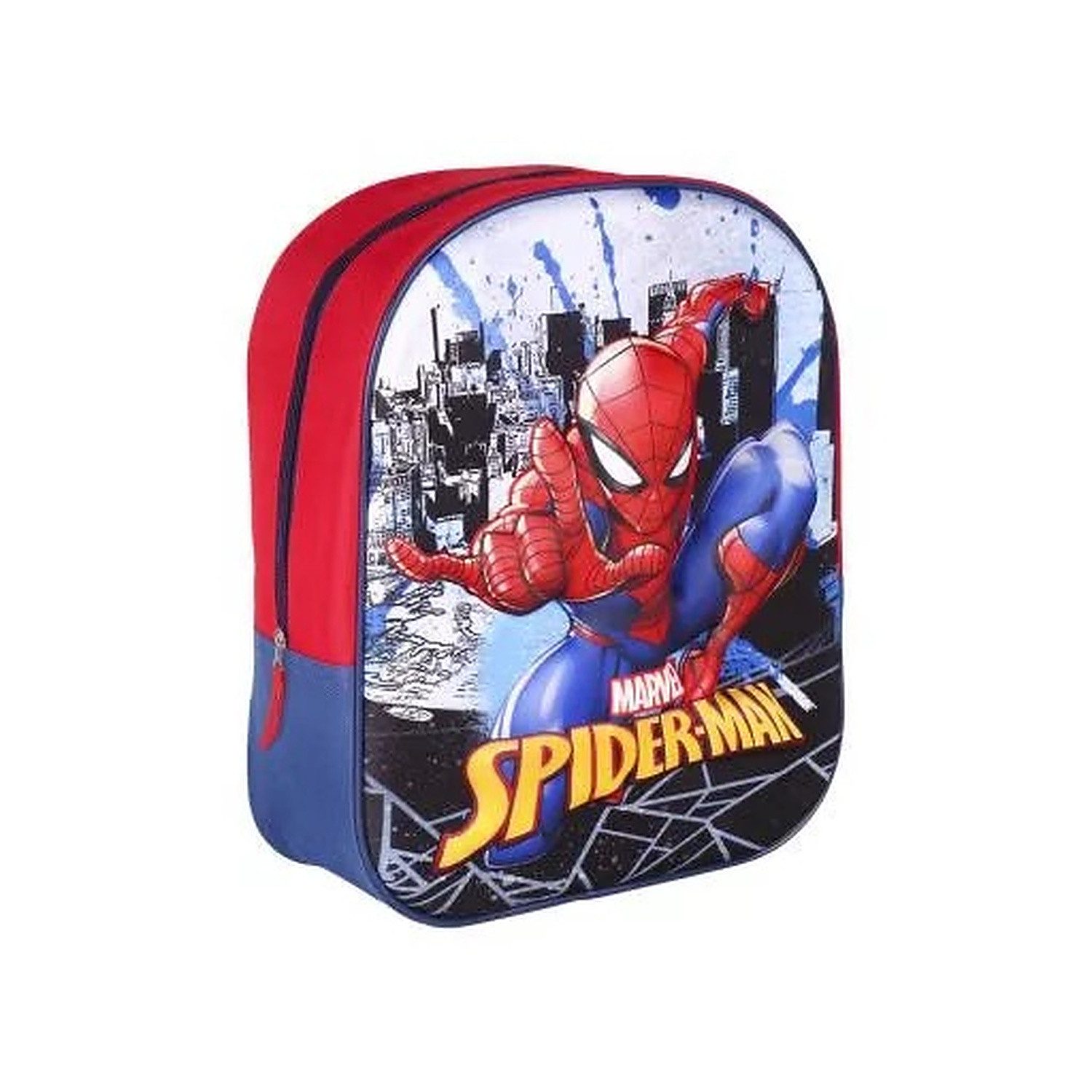 Spiderman Kinderrucksack Spider-Man 3D Kinderrucksack 31 cm (1-tlg)