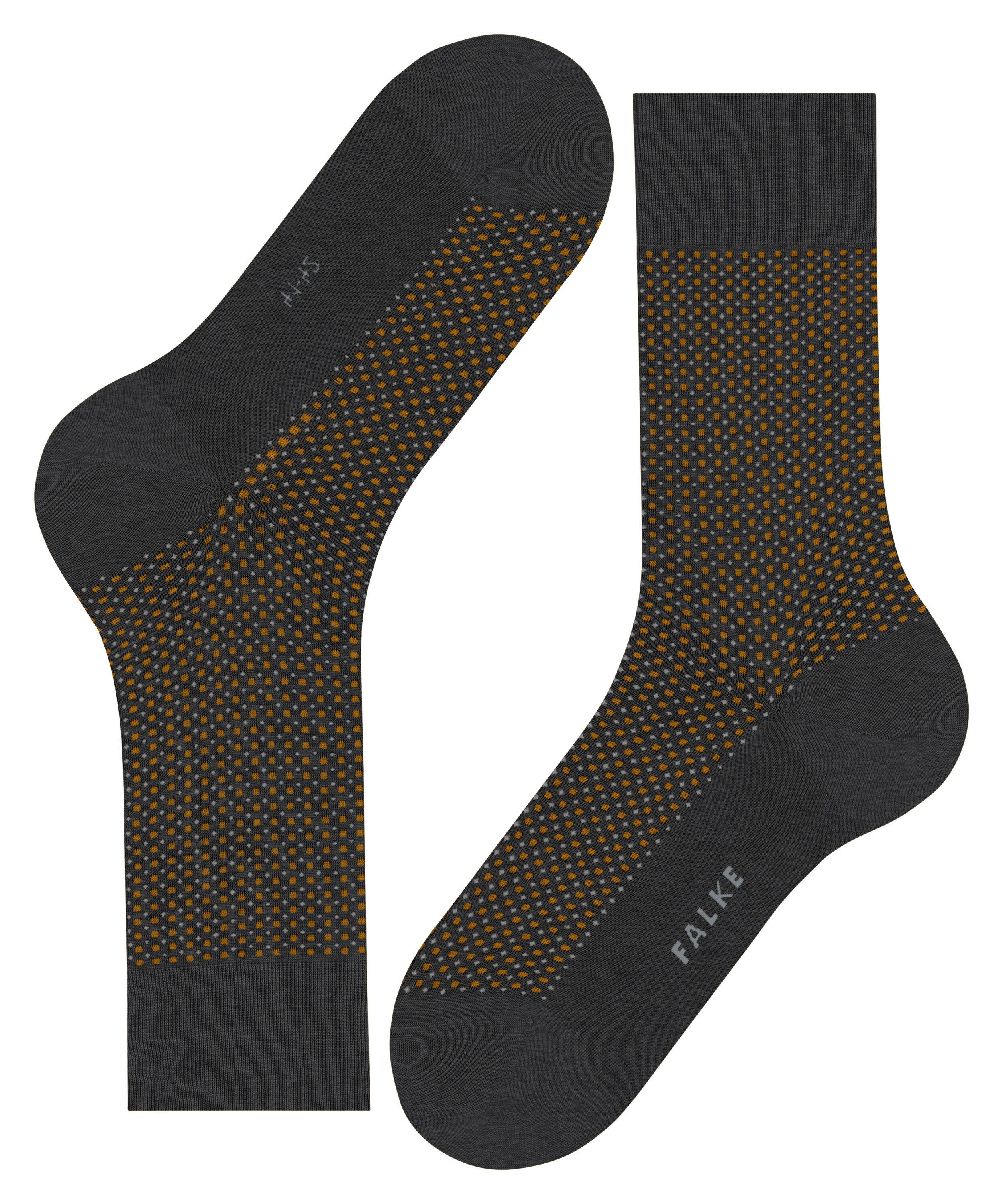 Socken mel. Tie FALKE anthracite Uptown (1-Paar) (3095)