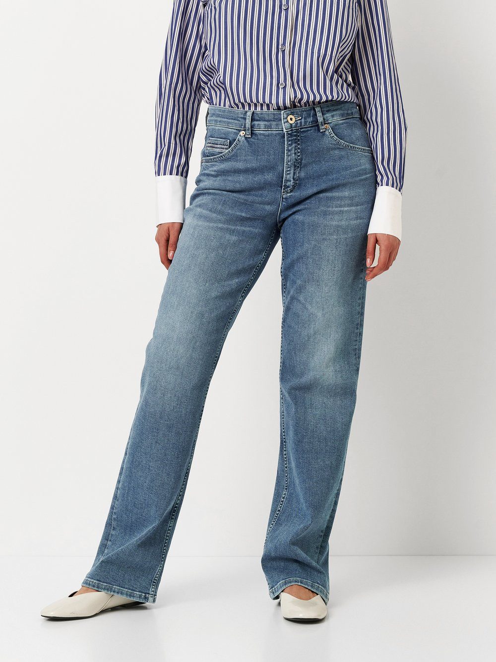 TONI Straight-Jeans Liv im Five-Pocket Style