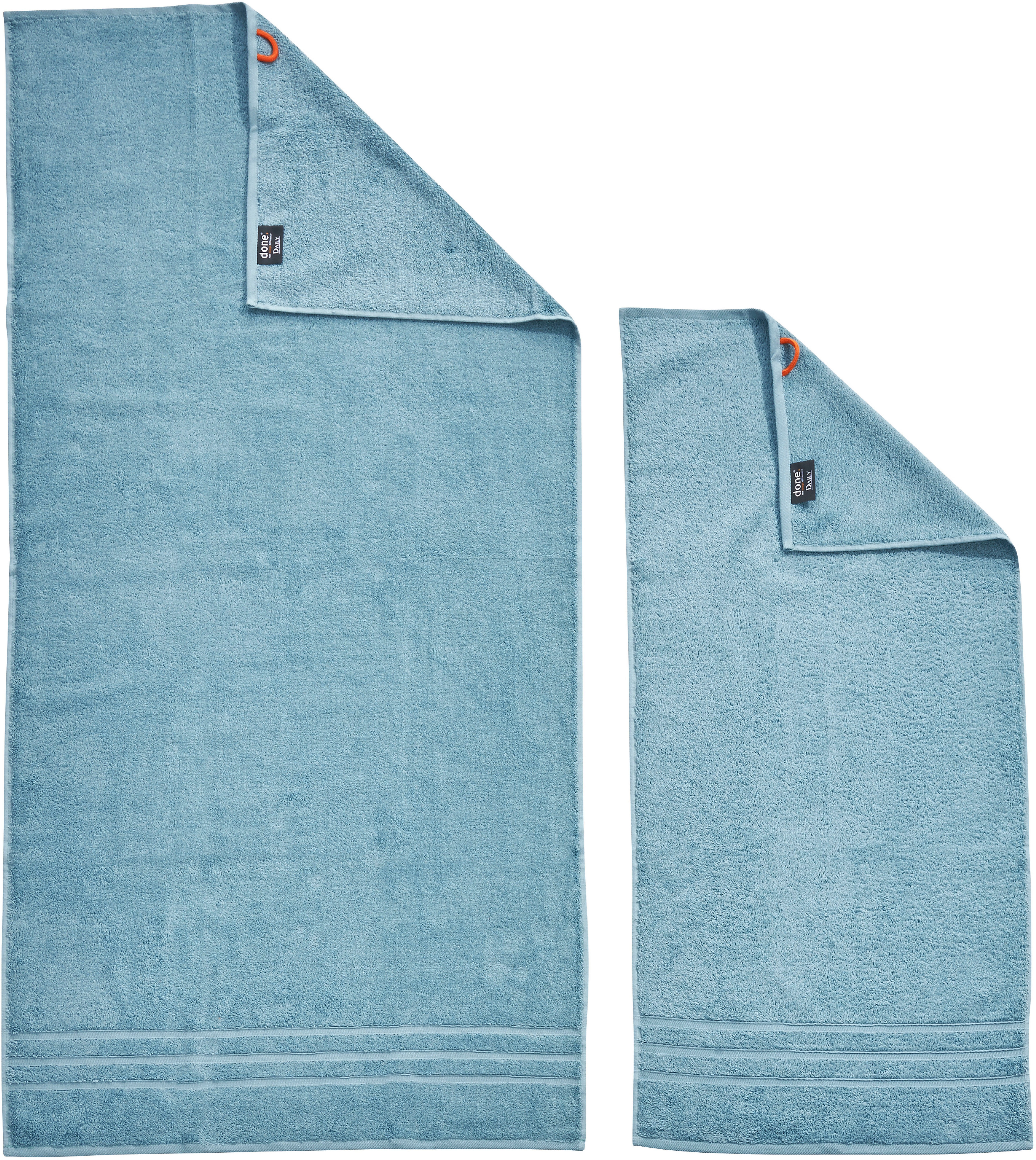 done.® Handtuch Set Daily Uni, Walkfrottier günstig online kaufen