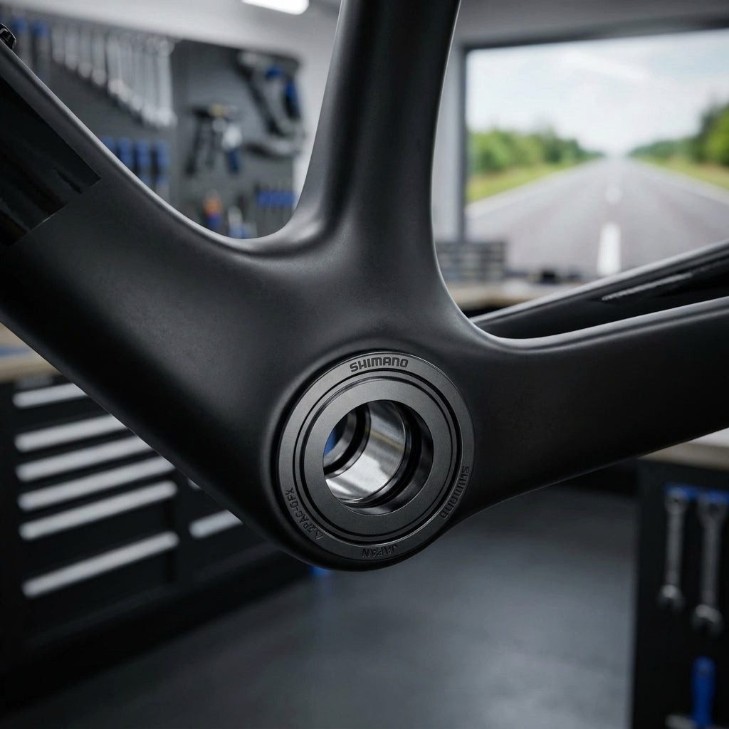 Shimano Fahrradpedale SHIMANO Innenlager BB71 Press-Fit - Leichtlauf und zuverlässige Kraftü