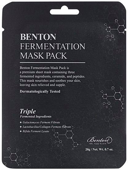 Benton Tuchmaske Fermentation Mask Pack Packung,