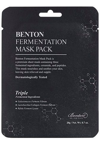 Benton Tuchmaske Fermentation Mask Pack Packu...