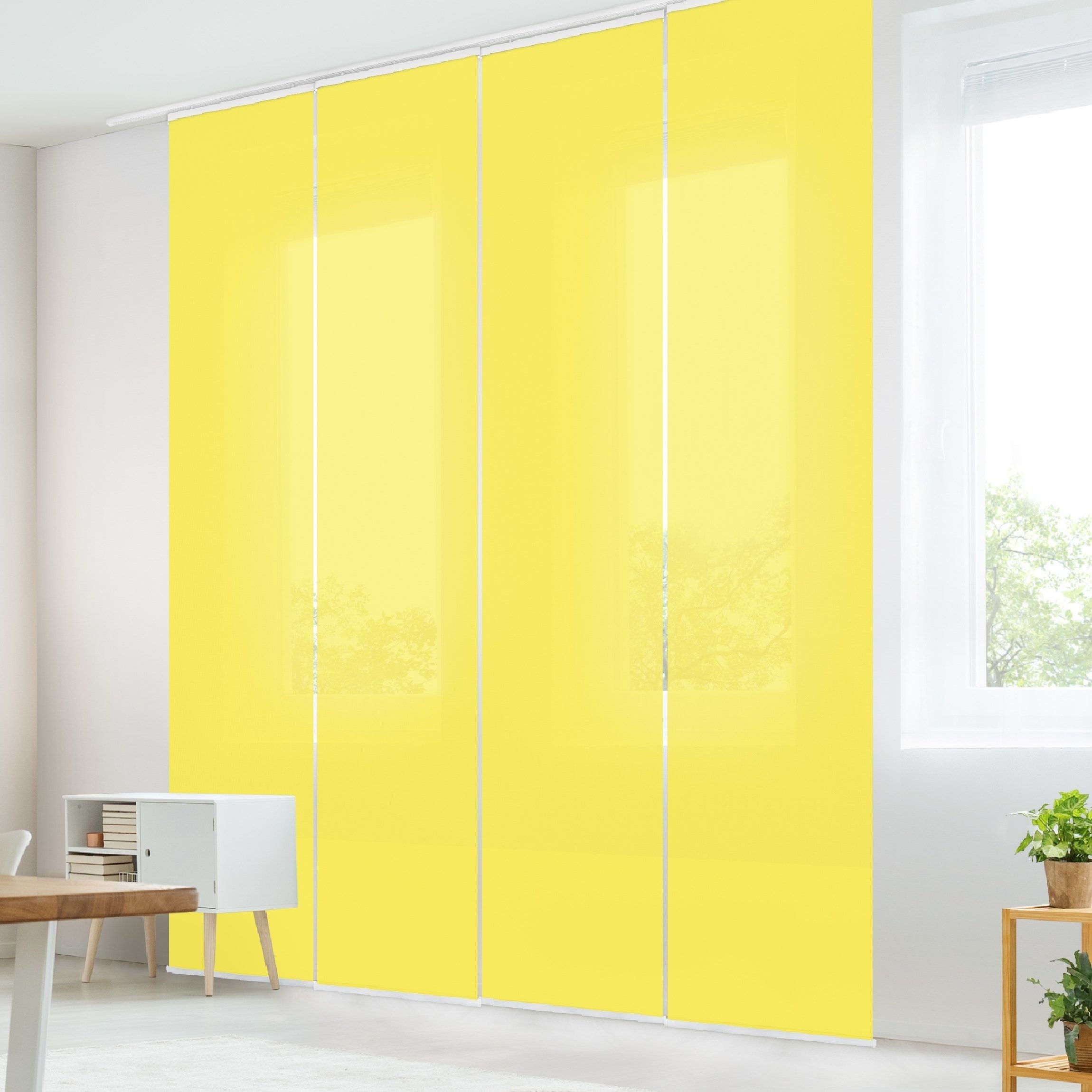 Bilderdepot24 Schiebegardine modern Flächenvorhang blickdicht Colour günstig online kaufen