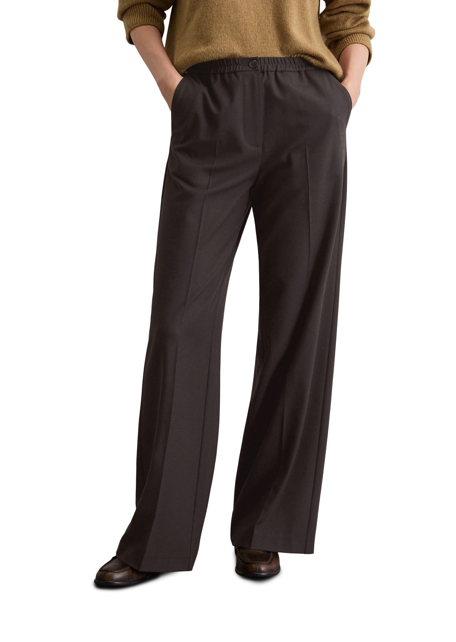 Chinohose aus softem Flanel