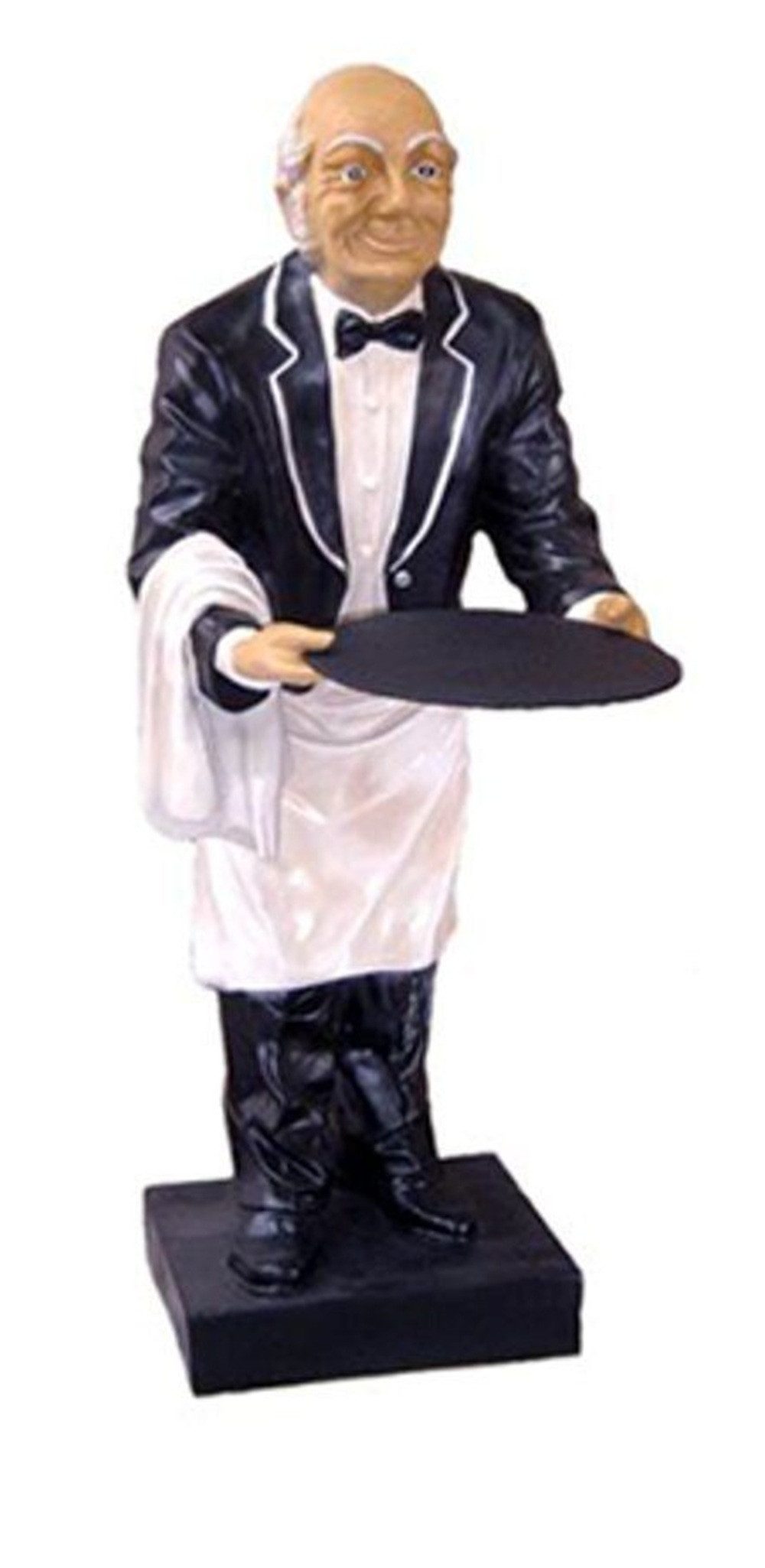 Dekofigur Butler Figur Statue Figuren Statuen Skulptur Restaurant Hotel Ablage