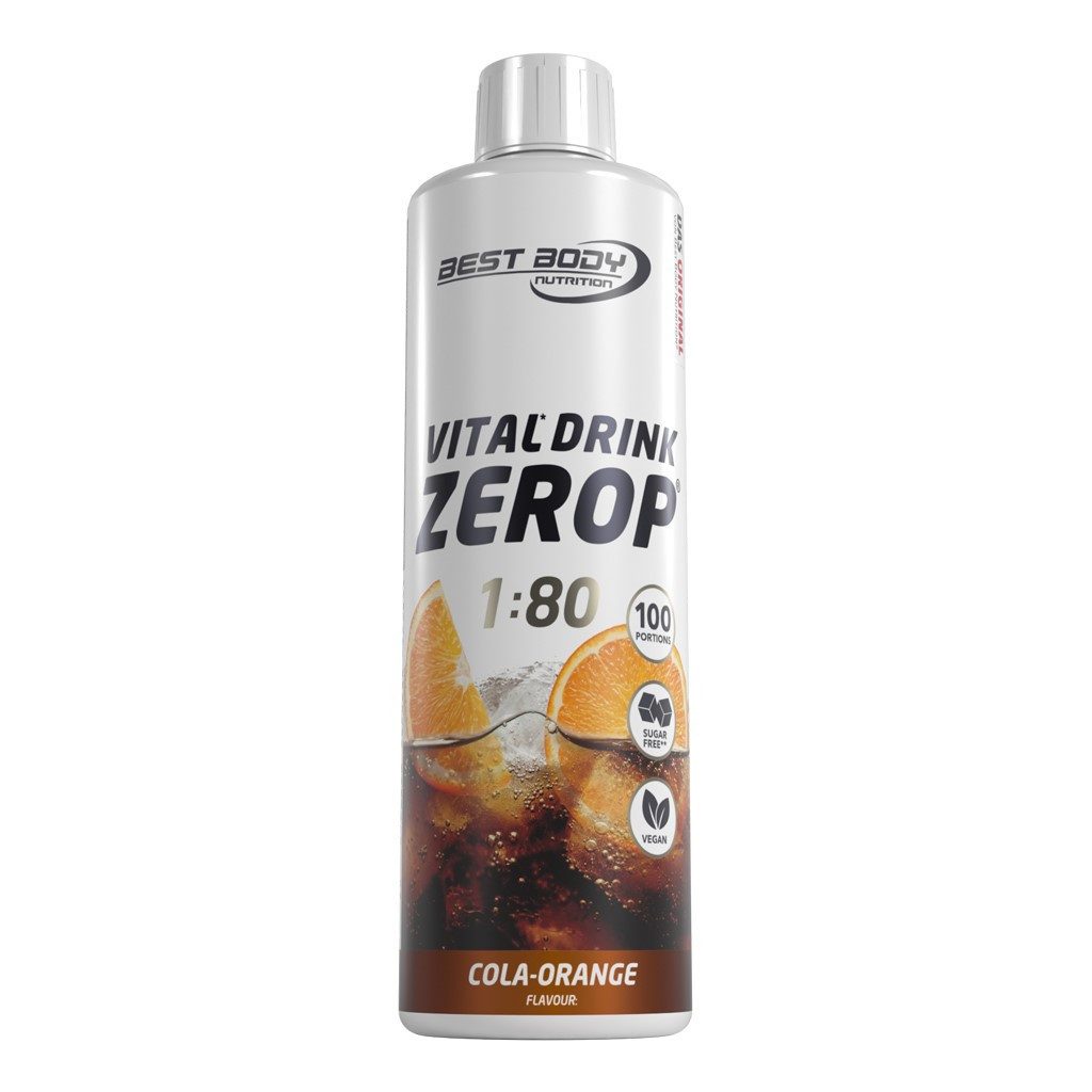 Best Body Nutrition Vital Drink Zerop - 500 ml Flasche Sirup