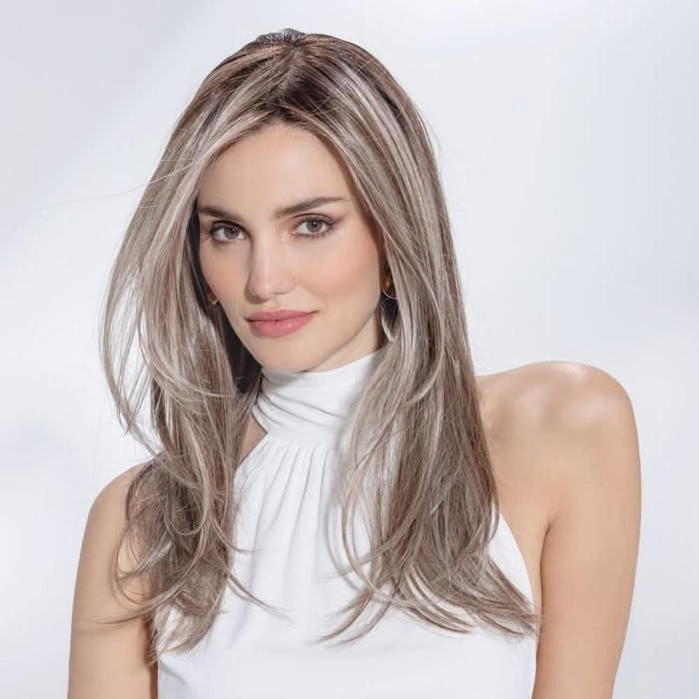 Ellen Wille Kunsthaarperücke Ellen Wille Mirage Deluxe, Lange Perücke, 100% handgeknüpft, hitzebeständig, Lace Front