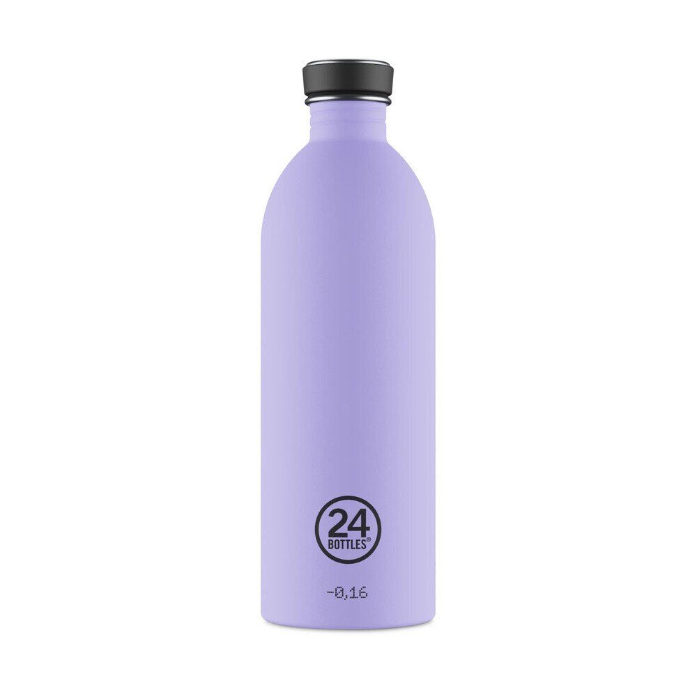 24 Bottles Trinkflasche Trinkflasche 1,0 l Urban Bottle Erica, Trinkflasche, Ø8cm, 18/8 Edelstahl, lila
