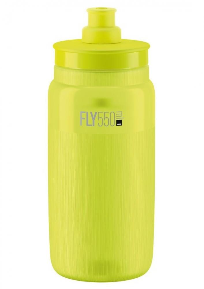 Trinkflasche Elite Trinkflasche Fly Tex 550ml gelb fluo