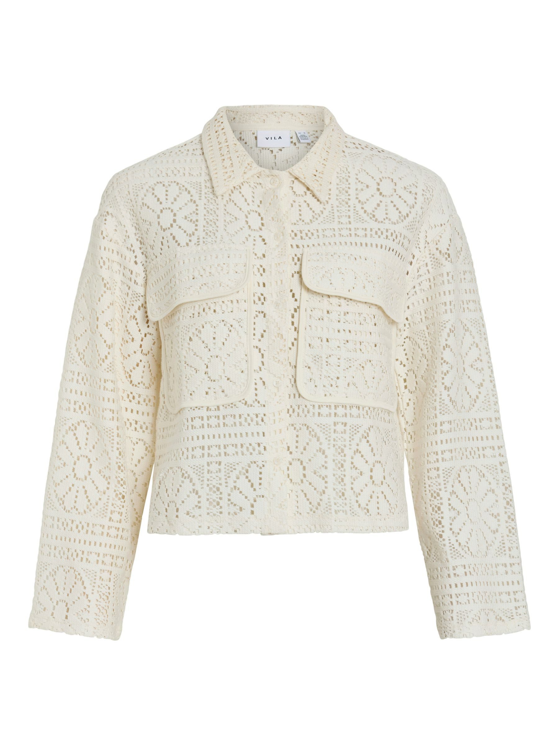 Vila Cardigan Mit geometrischem Muster und günstig online kaufen