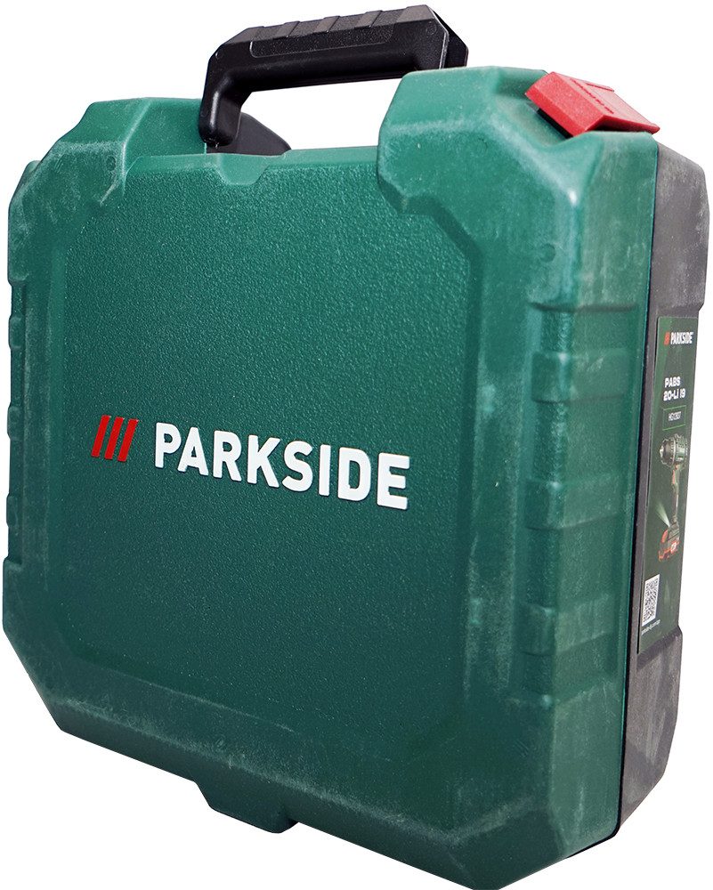 Parkside Akku-Bohrschrauber 20V Akku Bohrschrauber Akkuschrauber PABS 20-Li I9 (inkl. Akku), 20 V, max. 1500 U/min, Kraftvoller Motor mit 2-Gang-Getriebe