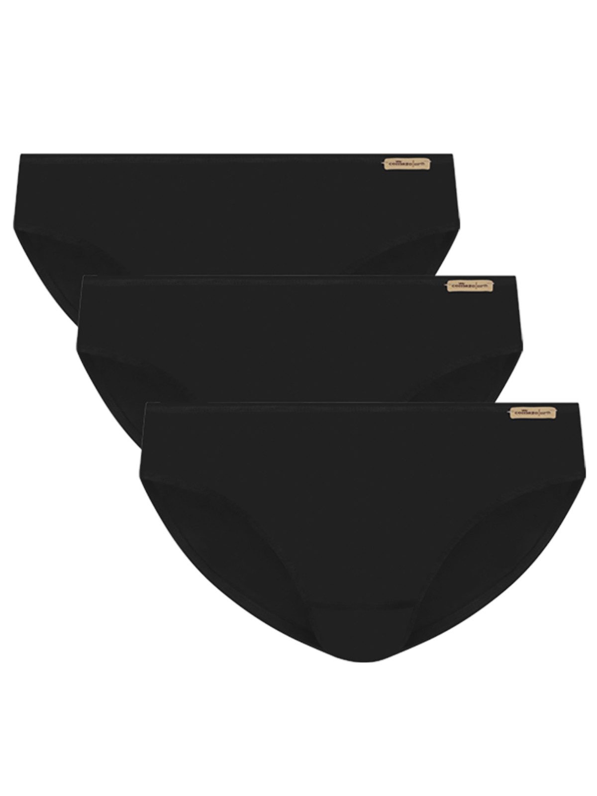 comazo Hüftslip 3er Pack Jazz-Pants 2764 (Packung, 3-St) Vegan