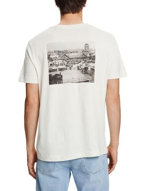 Esprit T-Shirt T-Shirt mit Print auf Vorder- und Rückseite (1-tlg)