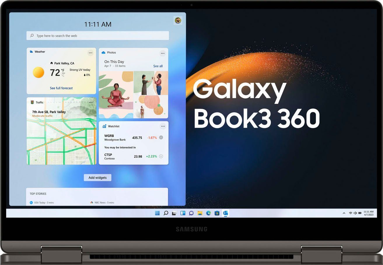 Samsung Galaxy Book3 360 Notebook 1340P, i5 Graphics, Iris Intel (33,78 256 Xe cm/13,3 Core Zoll, SSD) GB