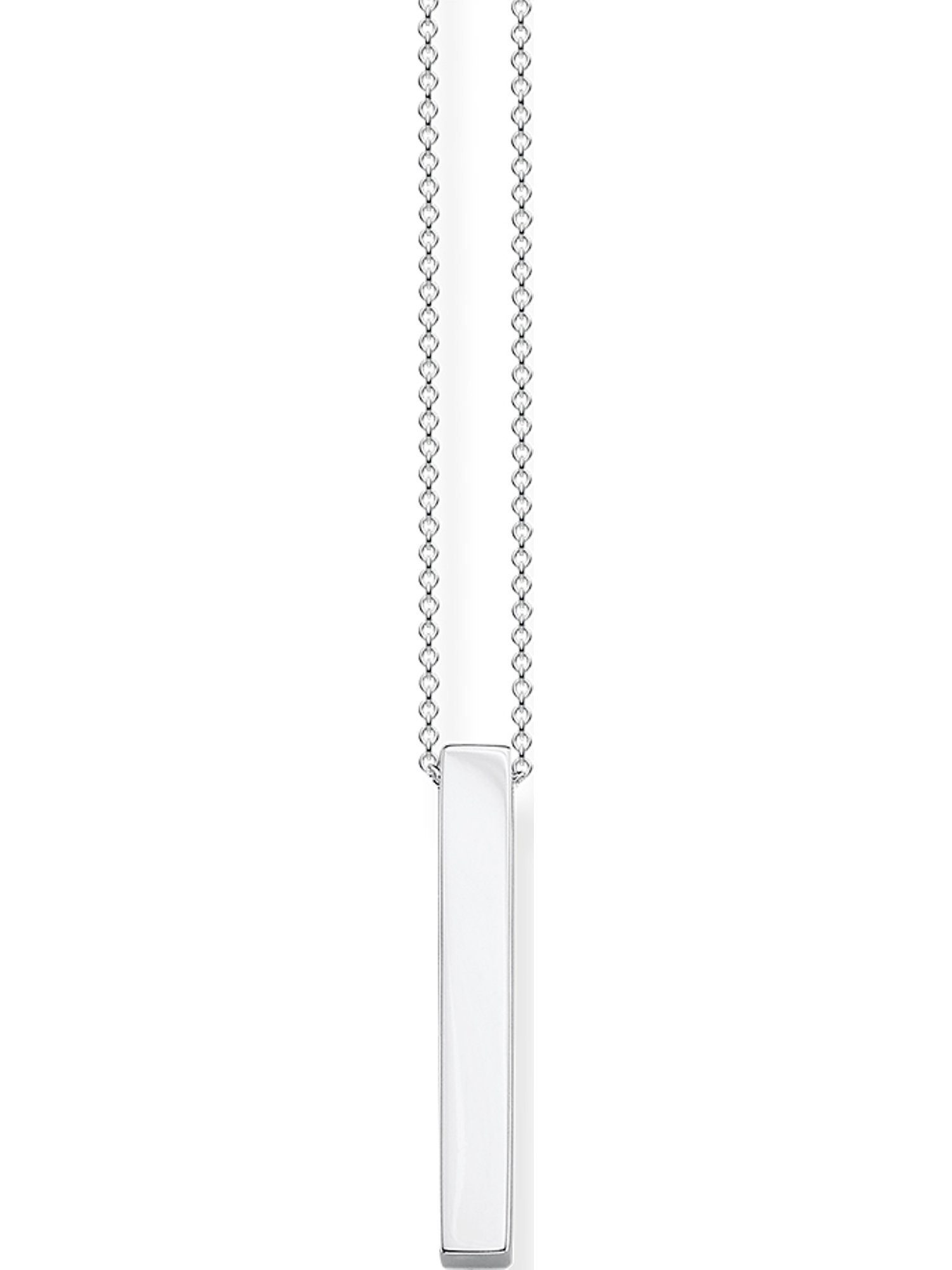 Silberkette Thomas Sabo Damen-Kette 925er Silber Zirkonia