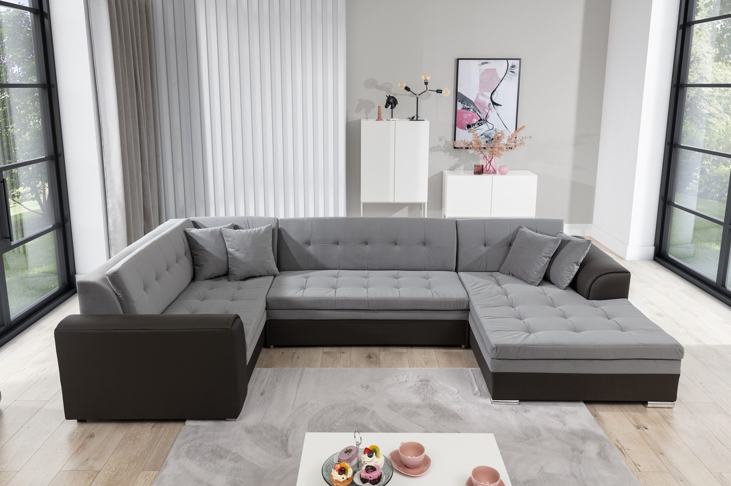 Grau | Korpus: Dunkelbraun