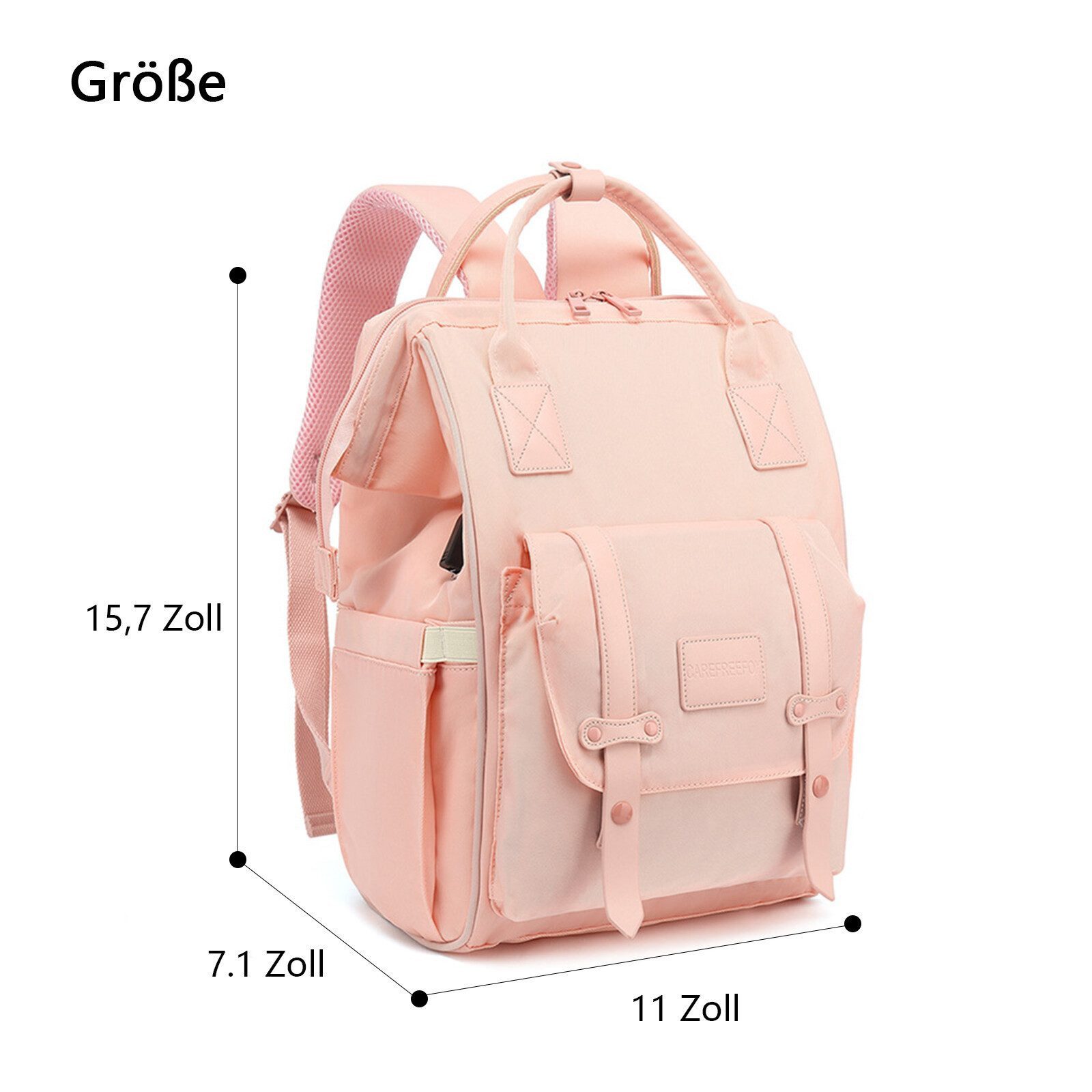 feinlux Wickeltasche CT0832- Pink
