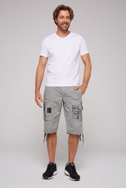 CAMP DAVID Cargoshorts mit Bindeband am Saum