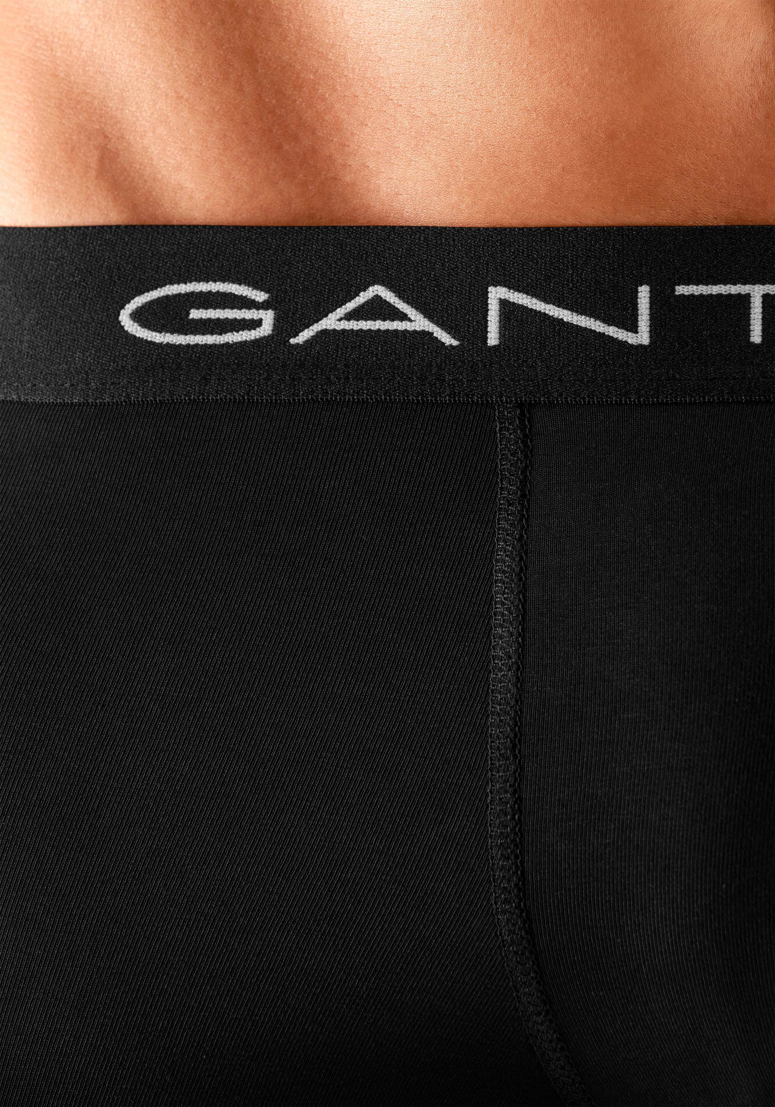 Gant Boxer (3-St) Logo Webbund schwarz