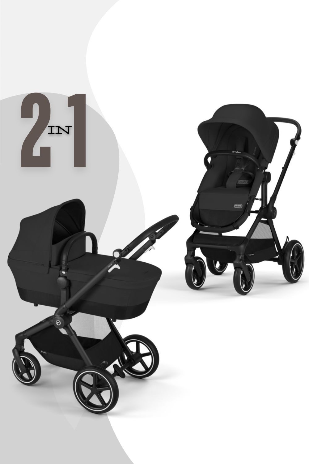 Kombi-Kinderwagen EOS Lux Kinderwagen (2-in-1 Kinderwagen)