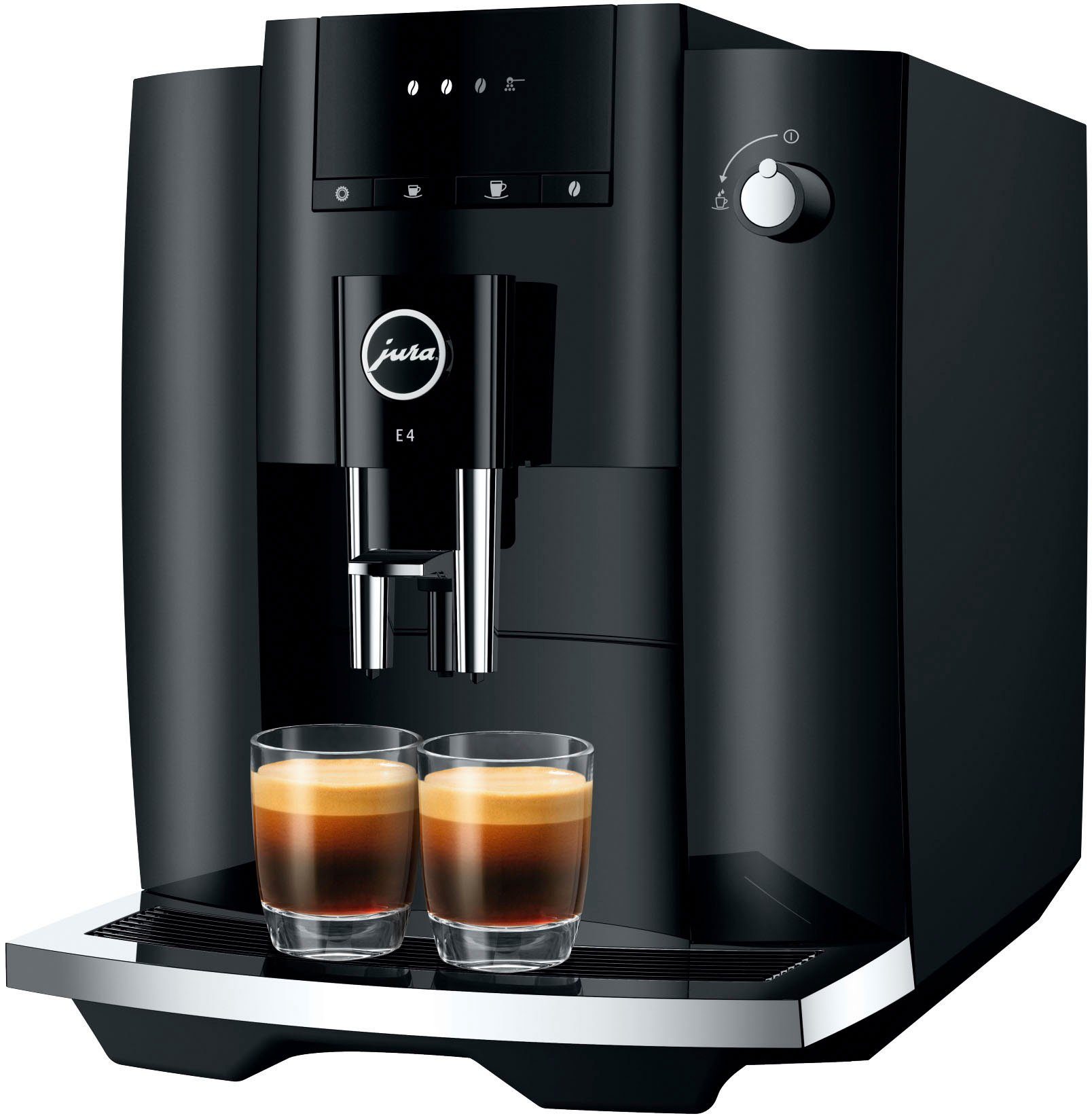 Kaffeevollautomat Black E4 15435 (EA) JURA Piano