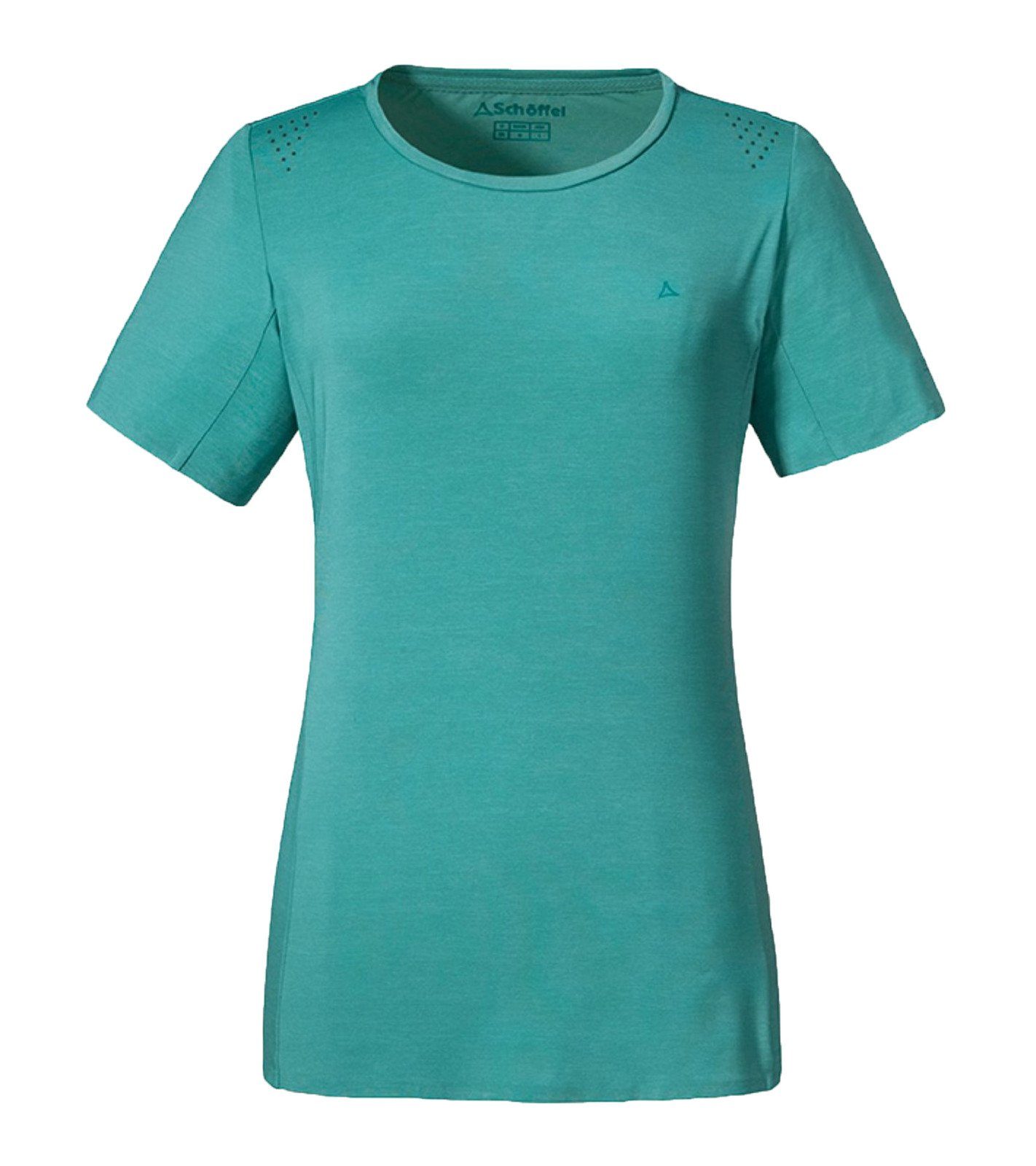 Schoeffel Funktionsshirt »Schöffel Kashgar Fanfare T-Shirt funktionelles  Damen Sport-Shirt S.Café® Ice-Café™ Technologie Funktions-Shirt Blau/Grün«  online kaufen | OTTO